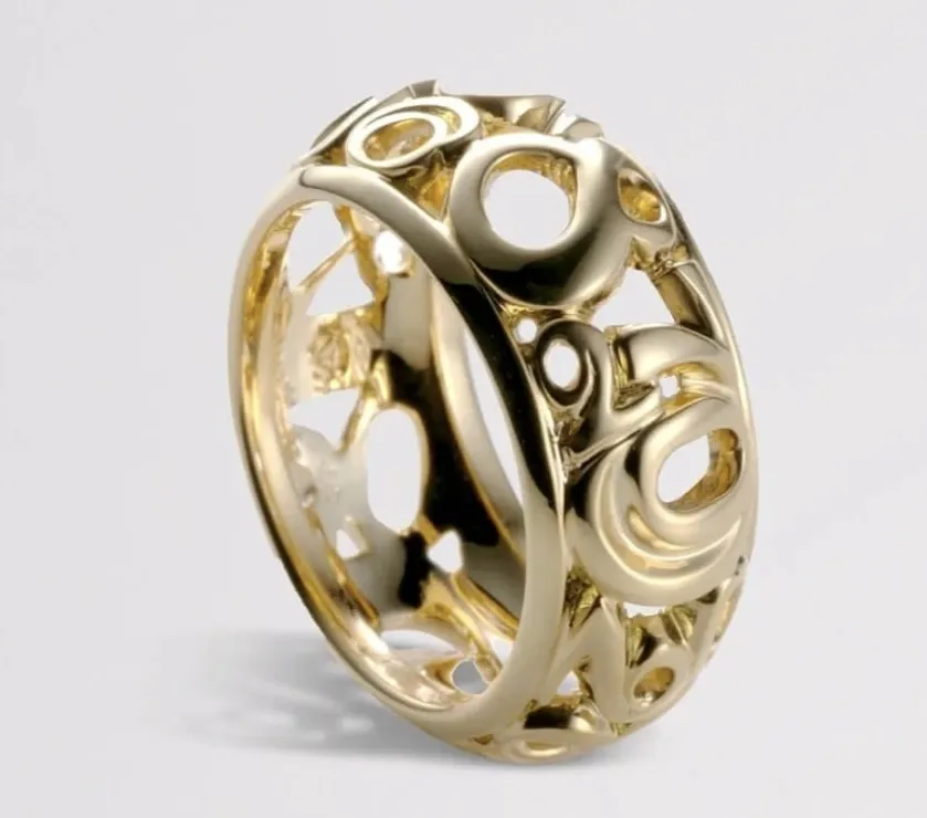 Franck Muller Talisman Small Ring in 18K Yellow size 58