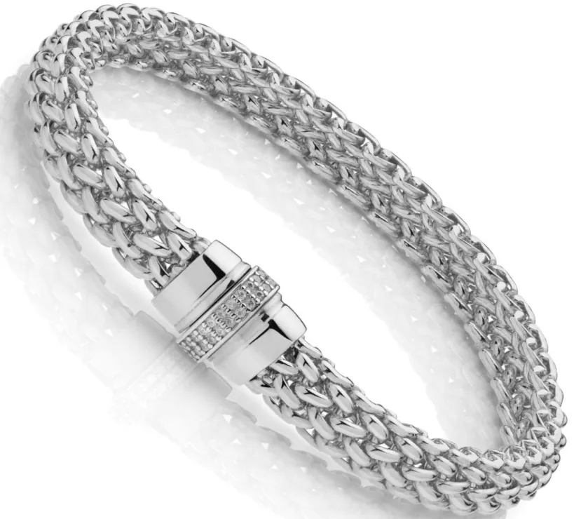 Bracciale Chicco in argento e zirconi