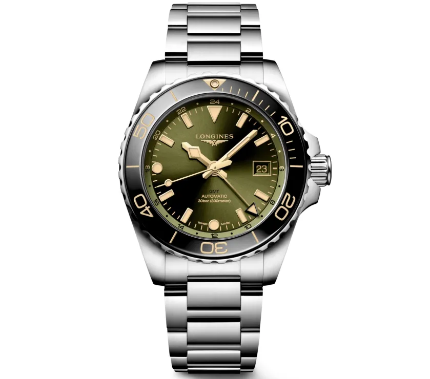 Longines Hydro Conquest GMT L3.790.4.06.6 Automatic Watch 41MM