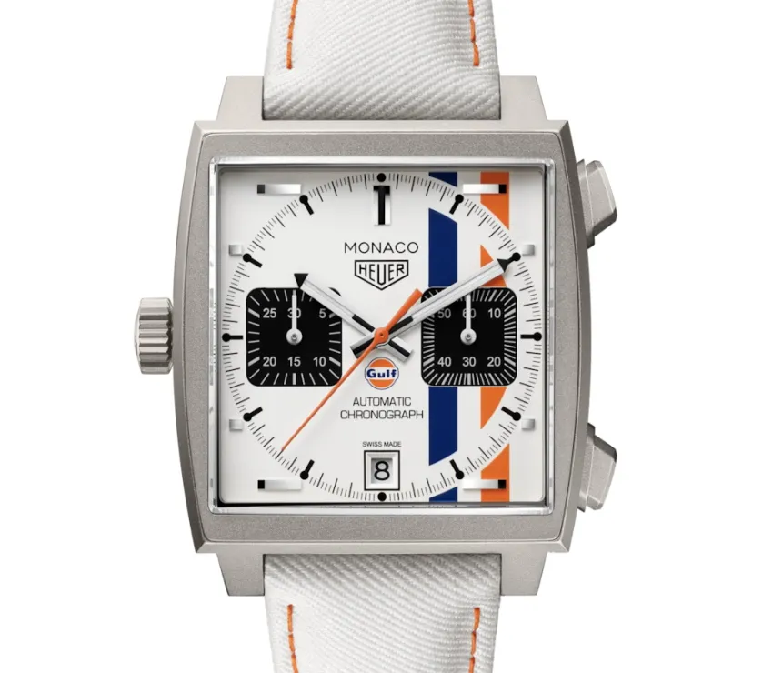TAG HEUER Monaco CAW218G.EB0393 X Gulf Titanium Automatic