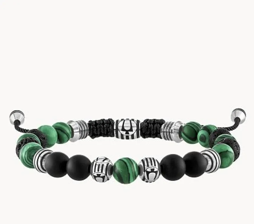 Bulova Classic Malachite Onyx BVB1072-NSTMALMA Steel Bracelet 8MM
