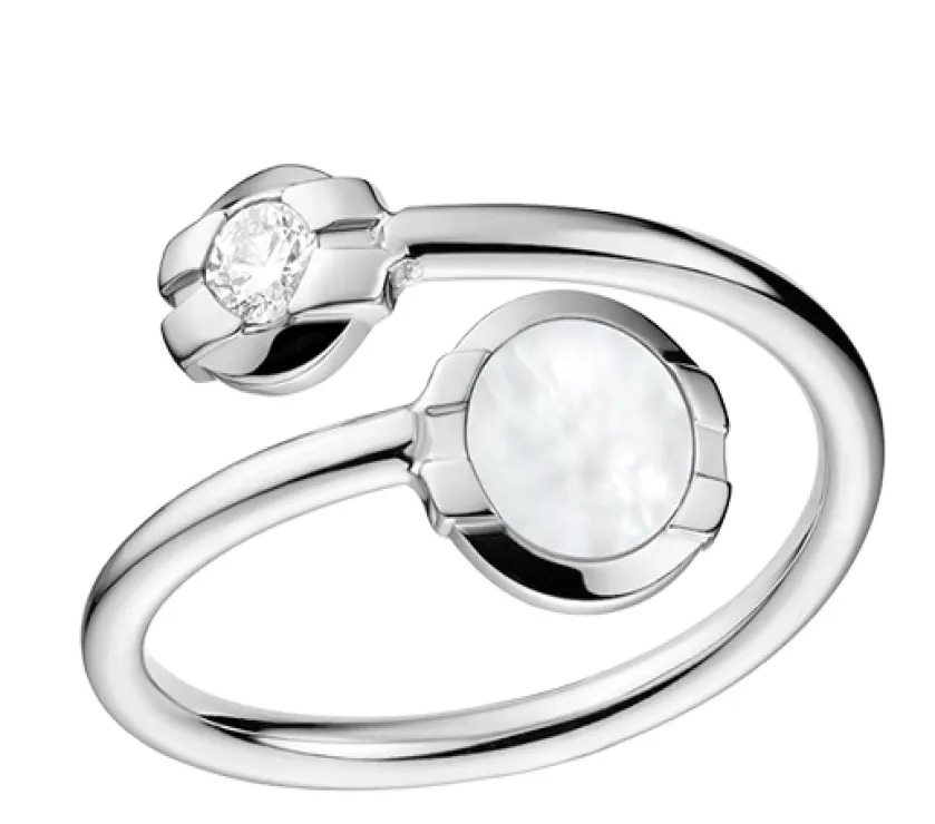 Omega Constellation RA01BG00001XX  Pearl Ring 18k White Gold