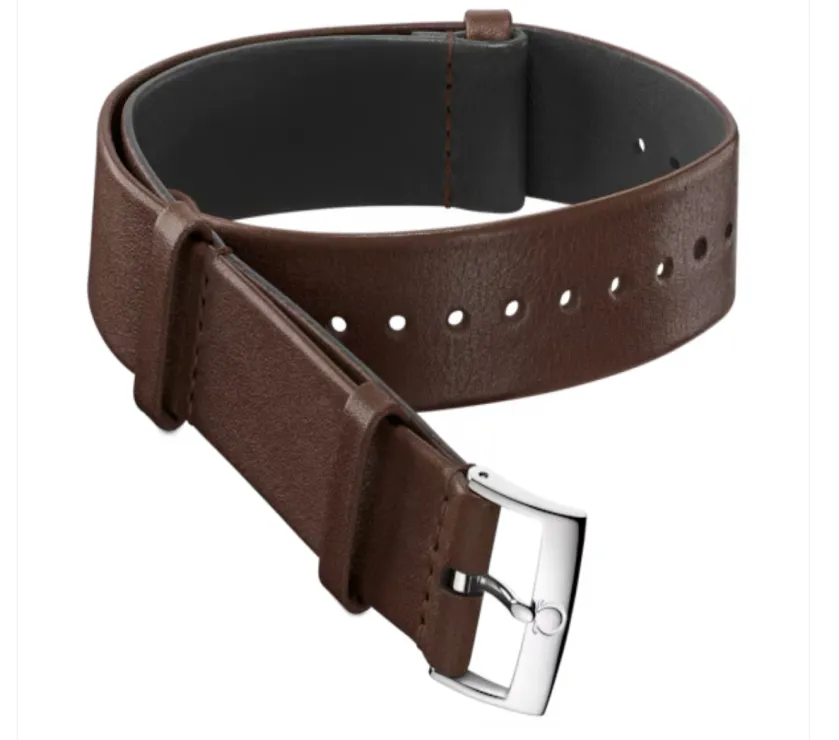 OMEGA LEATHER NATO WATCH STRAP 031CUZ010751