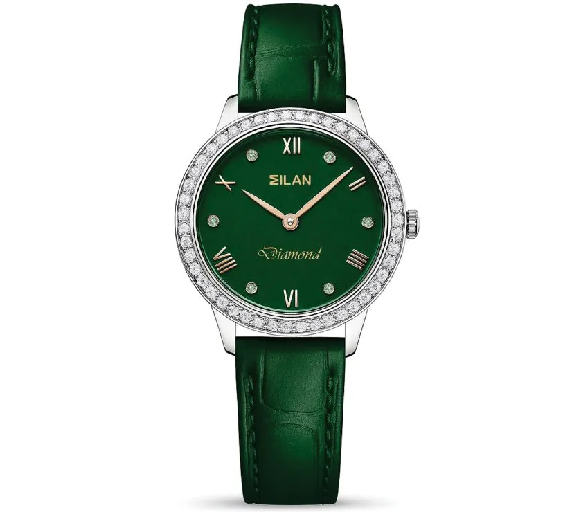 EILAN Quarzo Diamond MR99012020 Steel Ladies Watch 30MM