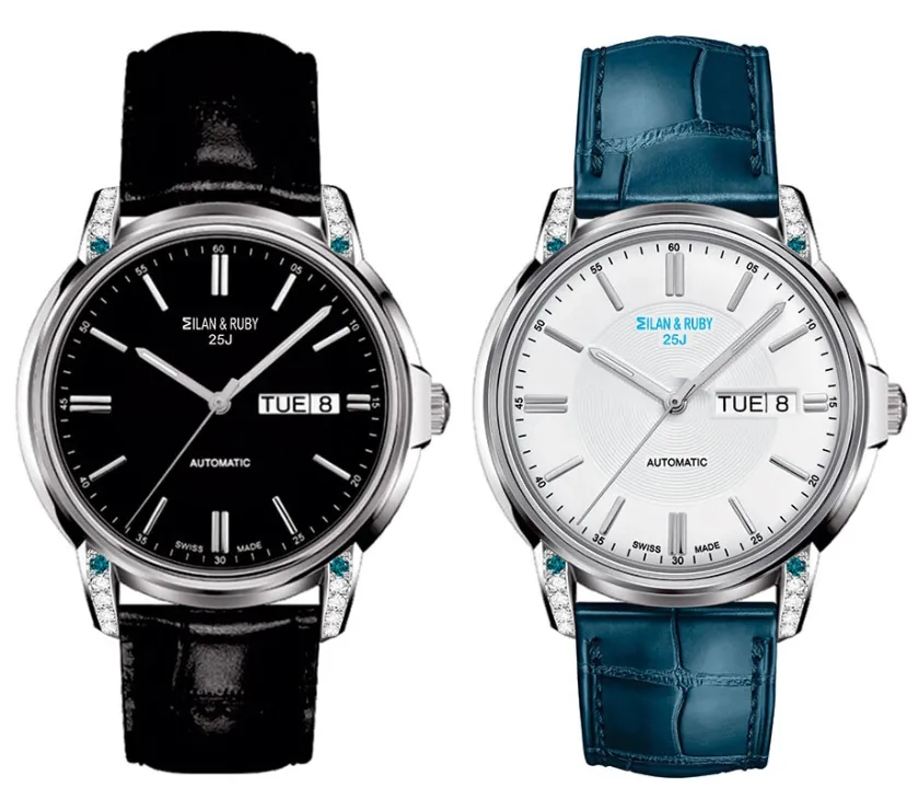 Eilan & Ruby Diamond MR02018 Automatic MRJ Men' Wristwatch