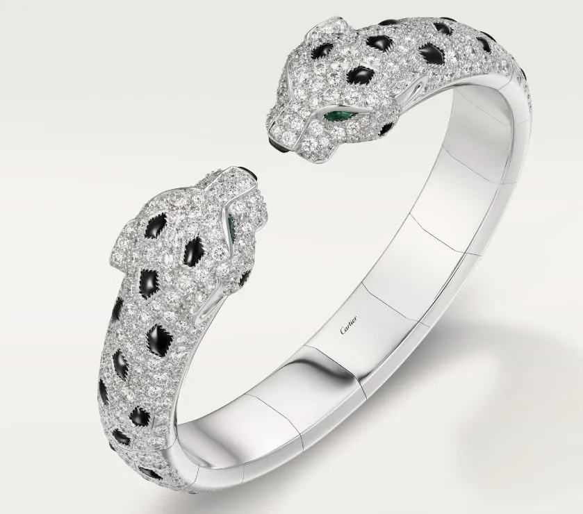 PANTHÈRE DE CARTIER BRACELET ARTICULATED PAVED DIAMOND 18K