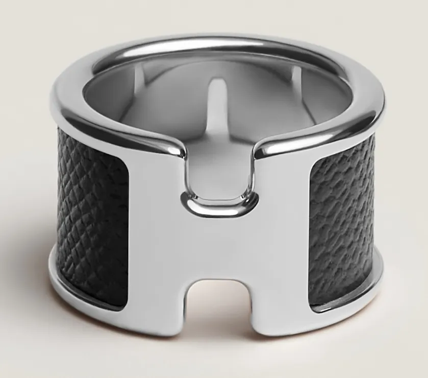 Hermes Olympe Black Ring Large model