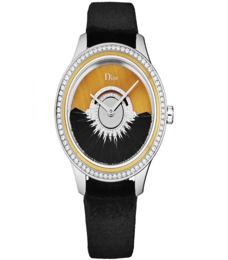 Dior Grand Bal Plume Automatic Diamond Steel Ladies Watch
