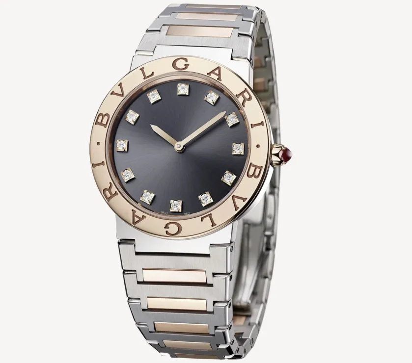 BVLGARI ZERO1 STEEL and GOLD 103067 WATCH