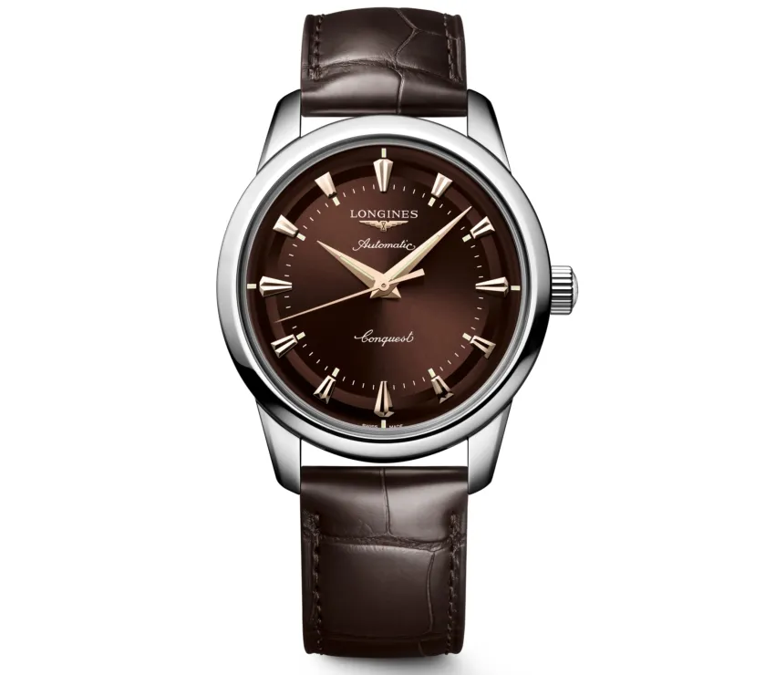 Longines Conquest Heritage L1.650.4.62.2 Steel Automatic Watch 40MM